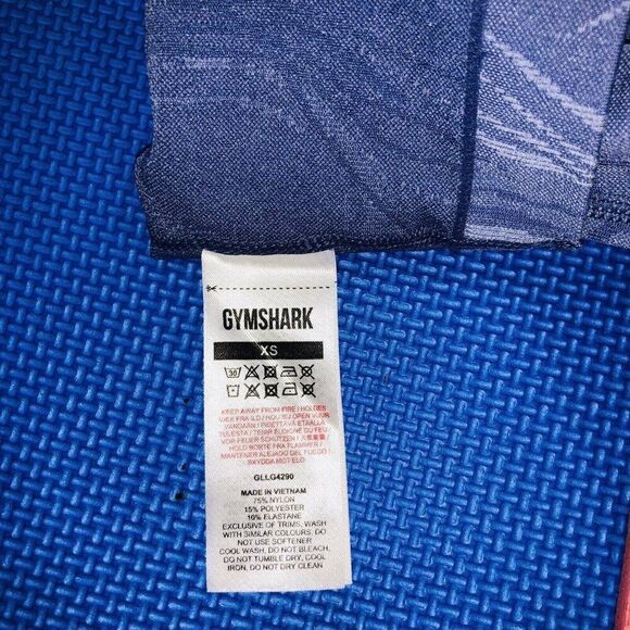 Gymshark Leggings Size XS Mercury High Waist Seamless Gym Training Workout - Picture 4 of 9